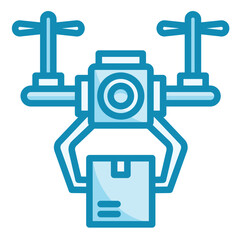 Industrial Drones Icon