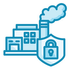 Industrial Cybersecurity Icon