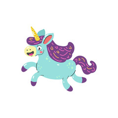 Cute kawaii Unicorn character