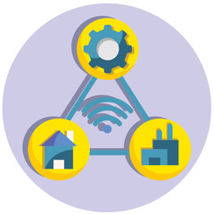 Smart Grids Icon