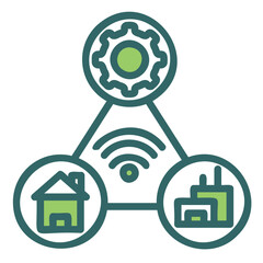 Smart Grids Icon