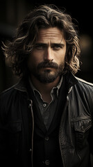 Fototapeta premium Discover Hyper-Realistic AI-Generated Portraits, Masterfully Crafted with Professional Lighting and Unmatched Detail. 