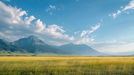 Fototapeta premium Breathtaking images of epic natural landscapes, featuring expansive vistas, rugged mountains