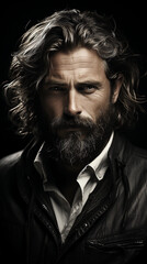 Obraz premium Discover Hyper-Realistic AI-Generated Portraits, Masterfully Crafted with Professional Lighting and Unmatched Detail. 