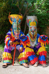 Phi Ta Khon: Thailand Northeast Culture Mask Ghost Festival © Songsak C
