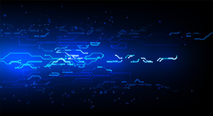 Abstract circuit board background.