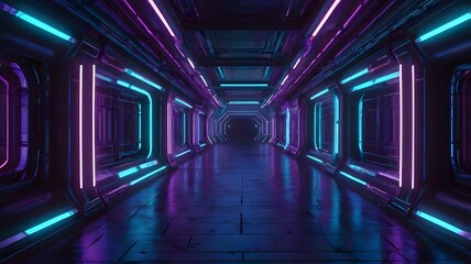 subway station at night