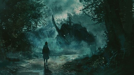 怪物に出会った人