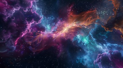 background with space