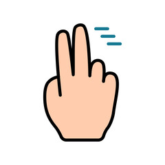 Touch pad icon. Index finger, doubleclick, decrease, increase, turn, rotation, approximation, press, Scrolling, click, arrow, sensor, turn. Zoom in, move, response time, x2