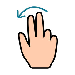 Touch pad icon. Index finger, doubleclick, decrease, increase, turn, rotation, approximation, press, Scrolling, click, arrow, sensor, turn. Zoom in, move, response time, x2