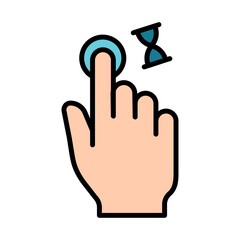 Touch pad icon. Index finger, doubleclick, decrease, increase, turn, rotation, approximation, press, Scrolling, click, arrow, sensor, turn. Zoom in, move, response time, x2