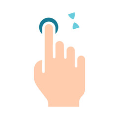 Touch pad icon. Index finger, doubleclick, decrease, increase, turn, rotation, approximation, press, Scrolling, click, arrow, sensor, turn. Zoom in, move, response time, x2