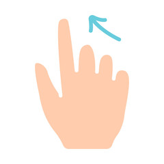 Touch pad icon. Index finger, doubleclick, decrease, increase, turn, rotation, approximation, press, Scrolling, click, arrow, sensor, turn. Zoom in, move, response time, x2