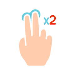 Touch pad icon. Index finger, doubleclick, decrease, increase, turn, rotation, approximation, press, Scrolling, click, arrow, sensor, turn. Zoom in, move, response time, x2