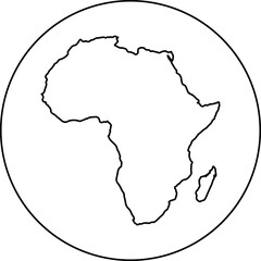 World Planet. Globe Earth. Planet Earth Icon