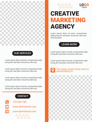 Digital Marketing flyer design template