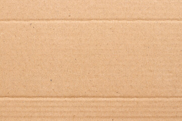 Fototapeta premium Brown cardboard sheet abstract background, texture of recycle paper box in old vintage pattern for design art work.