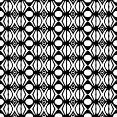 Monochrome pattern, Abstract texture for fabric print, card, table cloth, furniture, banner, cover, invitation, decoration, wrapping.seamless repeating pattern.Black color.