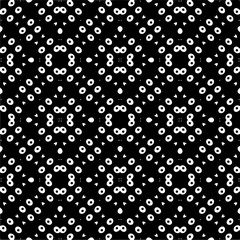 Monochrome pattern, Abstract texture for fabric print, card, table cloth, furniture, banner, cover, invitation, decoration, wrapping.seamless repeating pattern.Black color.