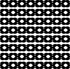 Monochrome pattern, Abstract texture for fabric print, card, table cloth, furniture, banner, cover, invitation, decoration, wrapping.seamless repeating pattern.Black color.