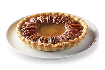 Deep-Dish Pecan Pie with Buttery Flaky Crust
