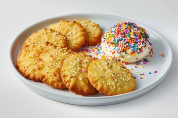 Irresistible Dunker Cookies with Cream Cheese Cake Batter Dip