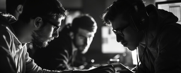 A team of highly skilled computer engineers, hackers, programmers. 