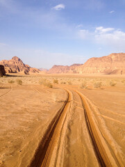 road through the desert