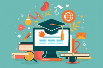 Online education and digital learning experiences with accessible ,interactive courses.