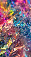 Abstract iridescent texture