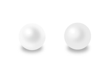 リアルなイラスト　上品で美しい真珠