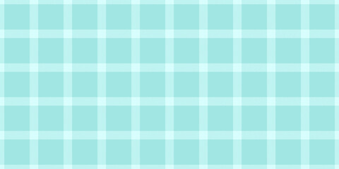 Rough tartan pattern textile, podium vector texture background. Scrap fabric seamless check plaid in light and teal colors.