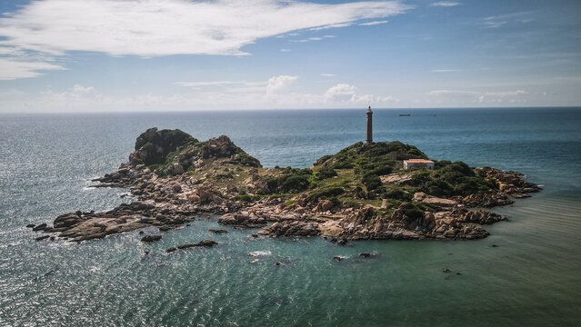 The landscape of Ke Ga Cape in Vietnam