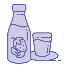 Juice Bottle Icon