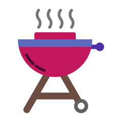 Barbecue Flat icon