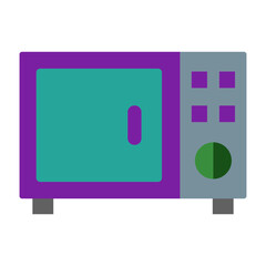 Microwave Flat icon