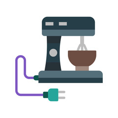 Electric mixer Flat icon