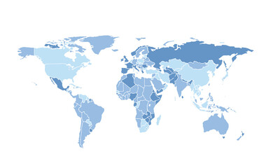World map isolated for education,Travel worldwide, earth geography website layouts, background,study geography,work in graphics.Suitable for Business Professionals,Designers and Creatives,Marketers.
