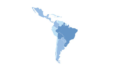 Map of south America for education,Travel worldwide, earth geography website layouts, background,study geography,work in graphics.Suitable for Business Professionals,Designers and Creatives,Marketers.
