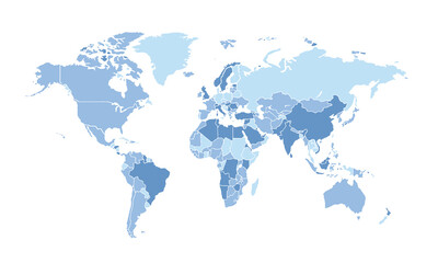 World map isolated for education,Travel worldwide, earth geography website layouts, background,study geography,work in graphics.Suitable for Business Professionals,Designers and Creatives,Marketers.