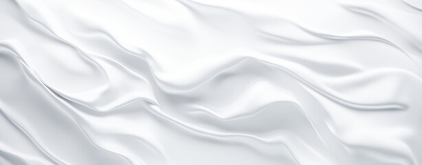 Obraz premium White Silk Background