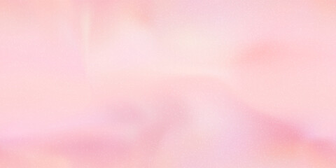 Femine ombre blush gradient seamless bg with noise texture. Delicate soft pink pattern with a pearlescent effect. Nude color tone skin as makeup base powder. Vector background