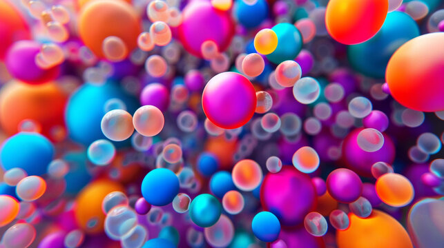 colorful babul 3d background 