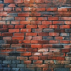 Fototapeta premium red brick texture background,generated with AI.