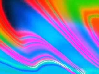 abstract colorful background smooth and blur texture lines waves texture with pink ,orange and green colors and with blue background 