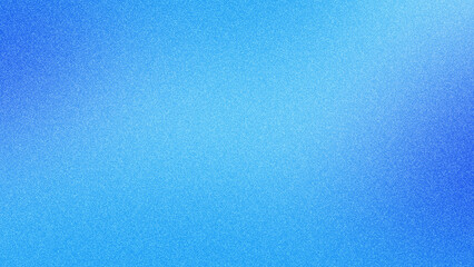 Noise textures background and blue color gradient banner backdrop. 