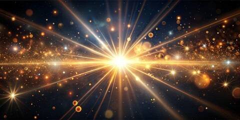 Obraz premium glowing stars in the sky