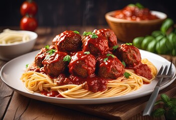 Meatball Pasta Dish