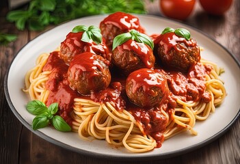 Meatball Pasta Dish